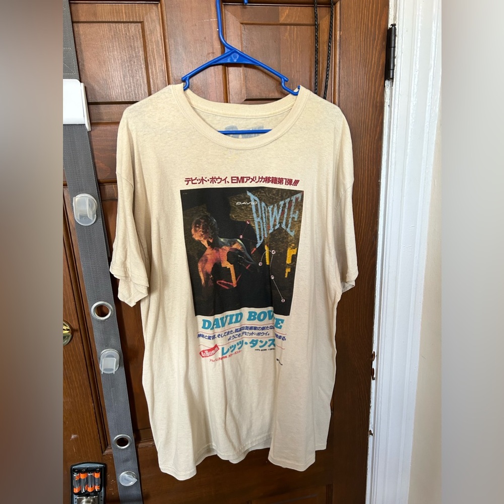 Vintage David Bowie Shirt (Japanese Tour)